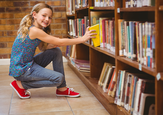 A week-long book fair for children